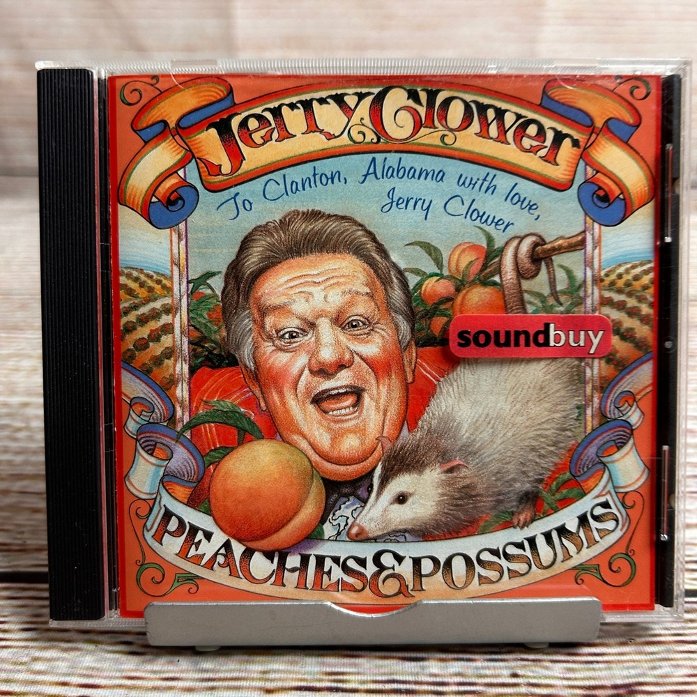 Jerry Clower Peaches And Possums CD MCA Nashville Country Comedy
